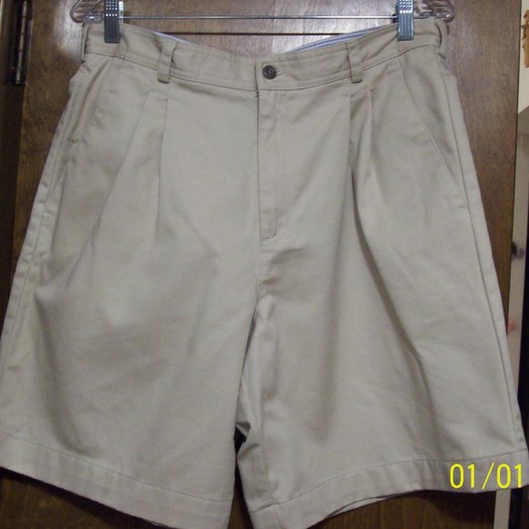 Liz Claiborne Tan Bermuda Shorts - Picture 1 of 4